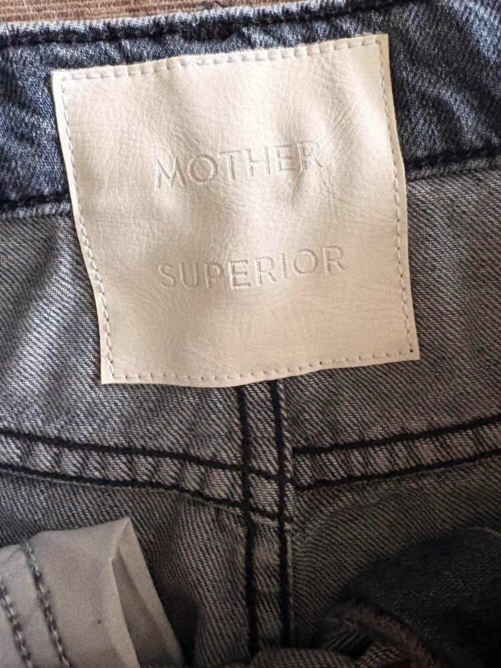 NWOT MOTHER The Dodger Ankle Wide Leg Jeans in Off The Beaten Path Size 27 - Picture 5 of 6